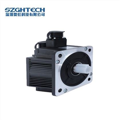 SZGH-13200CC is 2000W AC servo motor, 2500RPM, 7.7NM, it has high performance rare earth permanent magnet material.
