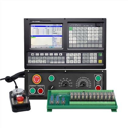CNC lathe Controller:  <br />
1)ATC function: Electric Turret/Binary Turret/Servo Turret/Special Turret<br />
2)Threading Cycle: Following Mode/Interpolate Mode <br />
3) Support Dual analog voltage(0~10V) & C-axis for Spindle servo(M800)<br />